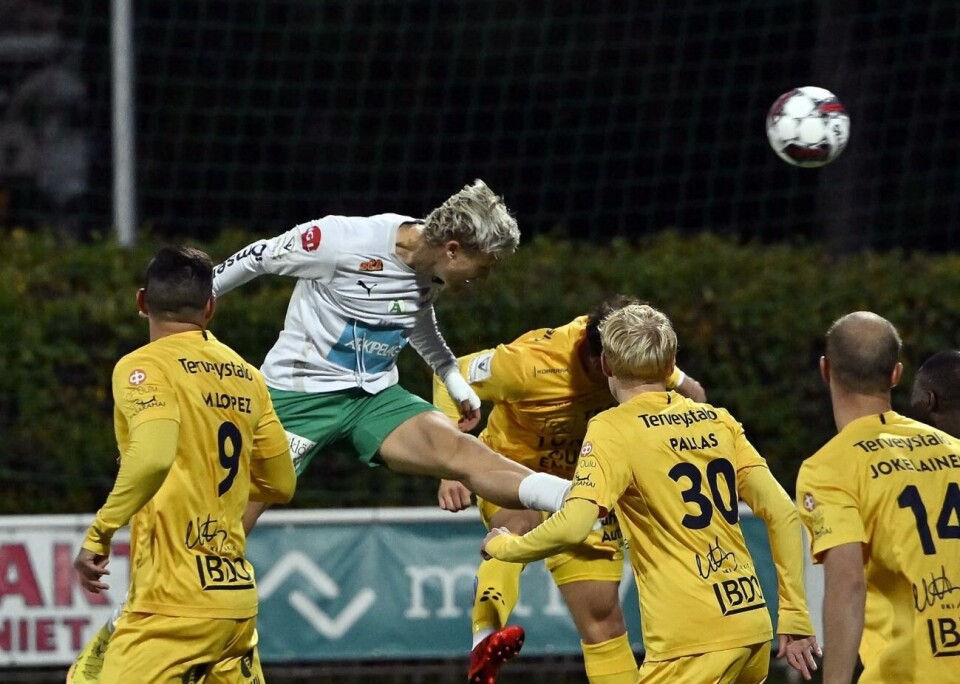 IFK får klara sig utan backen Patrik Raitanen den närmaste tiden. Fotboll, IFK Mariehamn - AC Oulu, Patrik Raitanen
