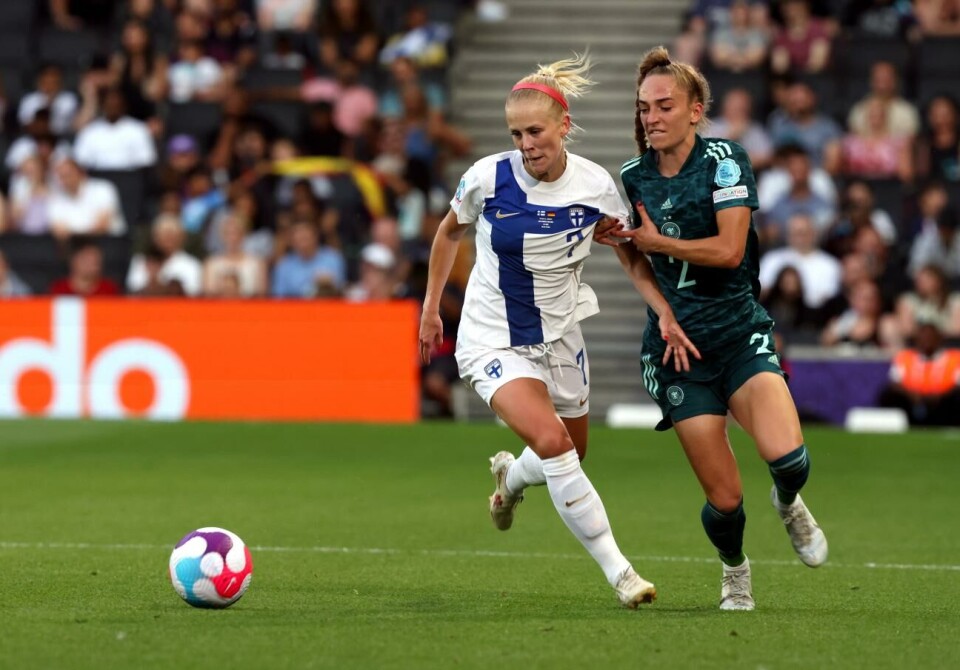 Framtiden är synnerligen oviss för Adelina Engman. Adelina Engman var en av de bättre spelarna i Finland.