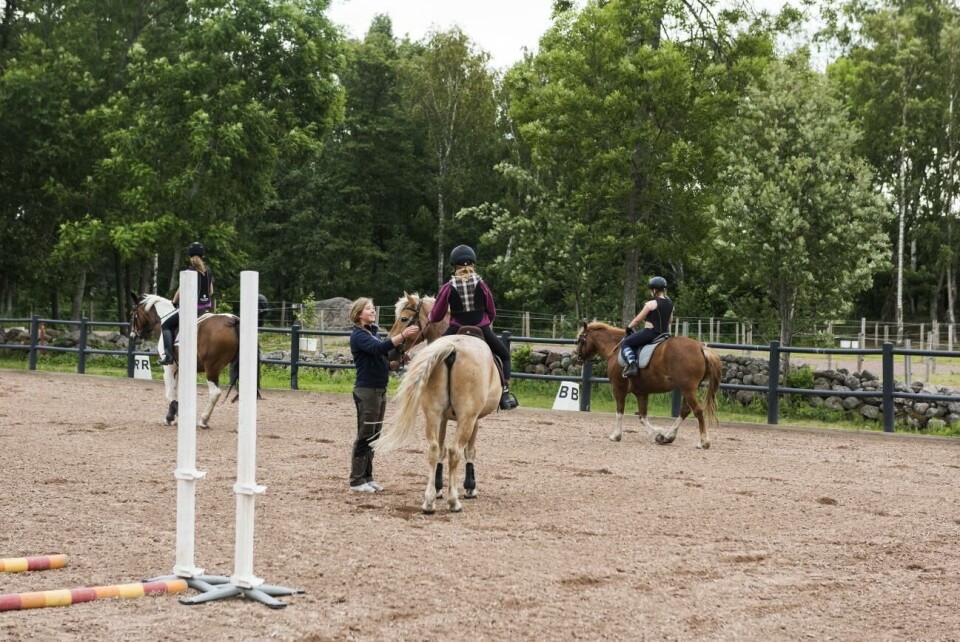 Ridklubben Sleipner ser fram emot att återuppta sin tävlingsverksamhet igen. Foto: Alice Åkerblom