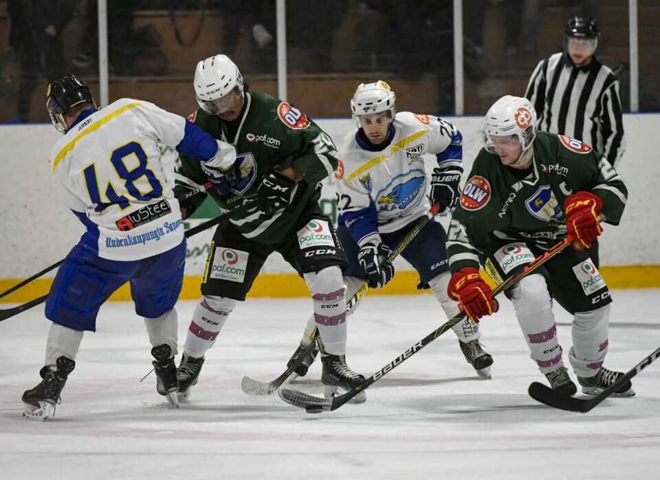 Västkustrean stoppas tillfälligt. Ishockey