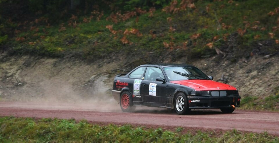 Jonas Danielsson vann Sunds backrace senast det begav sig. Motorsport, backrace