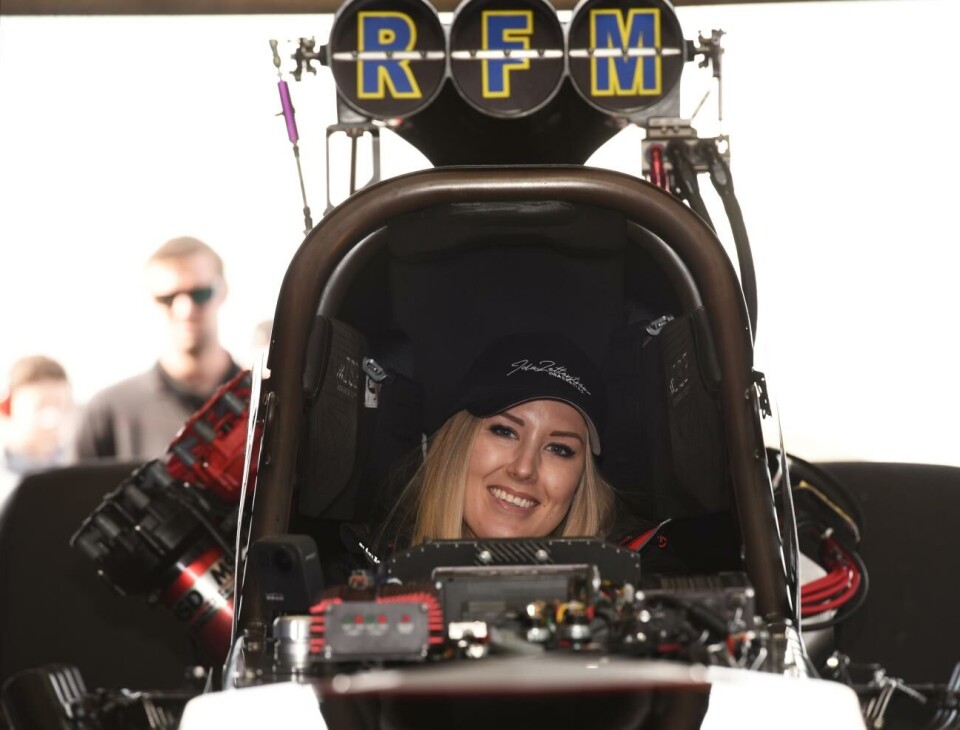 Ida Zetterström siktar på fem tävlingar under debutåret i NHRA-serien.