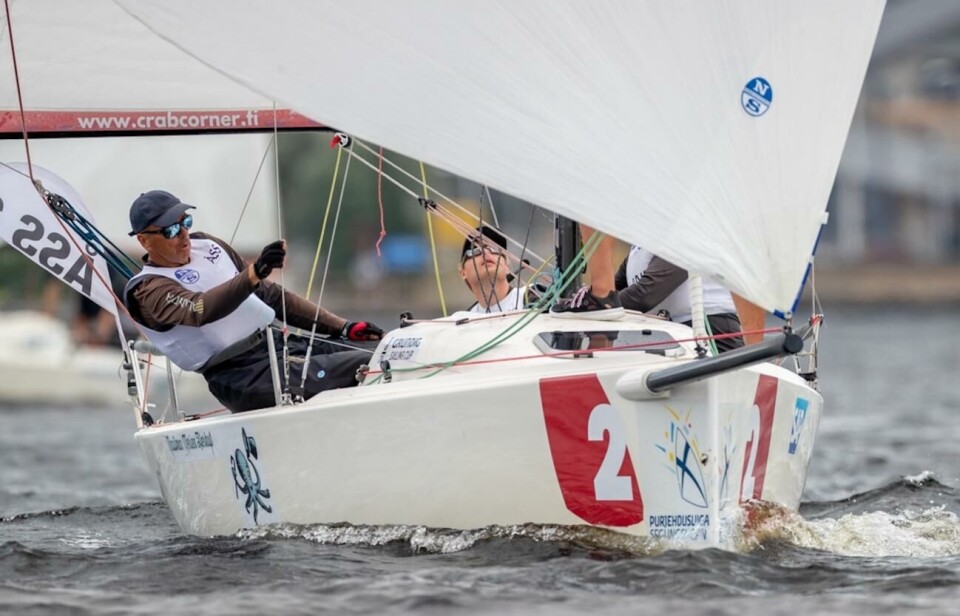 ÅSS Alandia Sailing Team vann sin semifinal i Tammerfors överlägset.