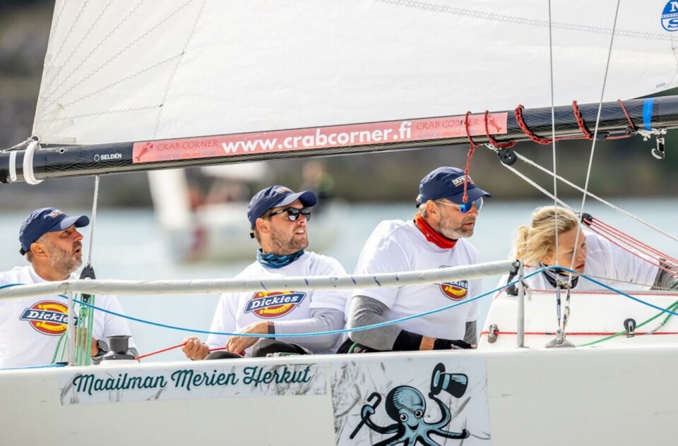 Björn Hansen, Mathias Dahlman, Micke Berg och Alvina Johansson vann överlägset i Åbo.