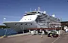 Kryssningsfartyg, Seven seas voyager *** Local Caption *** @Normal:Seven seas voyager togs i bruk 2003 och ägs av Regent Seven Seas Cruises