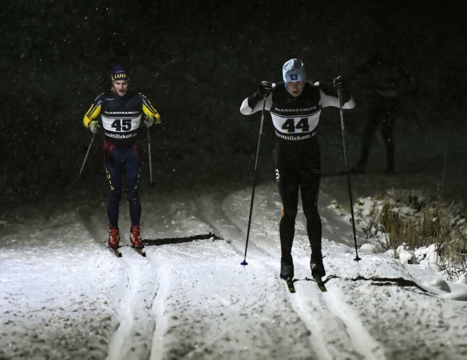 Det blir betydligt mer trångt i ÅM-spåren i helgen. Skidor, Jerry Danielsson, Lennert Holmström