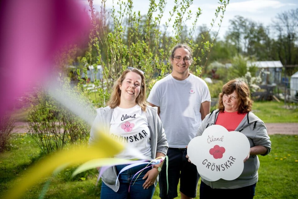 Ida Segerström-Wester, Joel Lindholm och Susanne Granholm hoppas på många besökare under helgens evenemang.