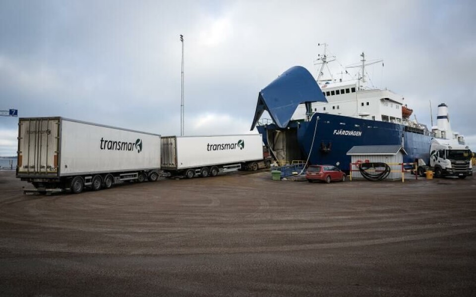 Sjöfart, transport, Lillgard, FjärdvägenFoto: DANIEL ERIKSSON