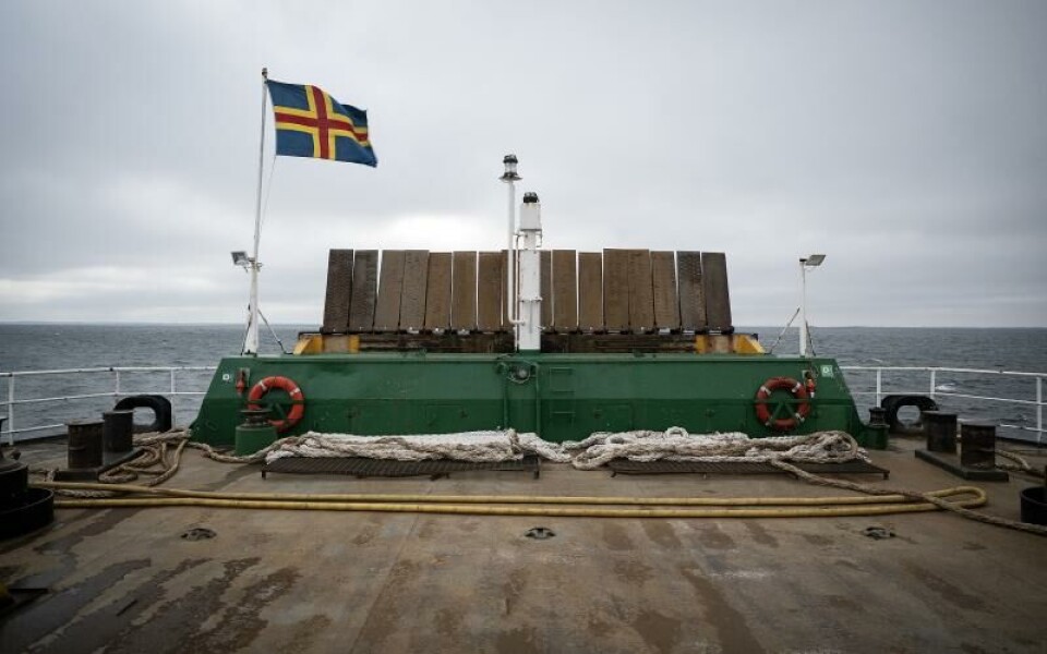 Sjöfart, transport, Lillgard, FjärdvägenFoto: DANIEL ERIKSSON