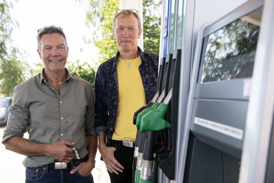 Bensinpriset höjt med 5 cent