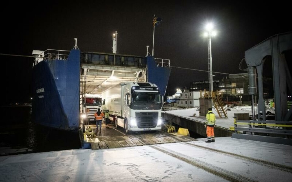 Sjöfart, transport, Lillgard, FjärdvägenFoto: DANIEL ERIKSSON