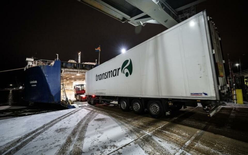 Sjöfart, transport, Lillgard, FjärdvägenFoto: DANIEL ERIKSSON