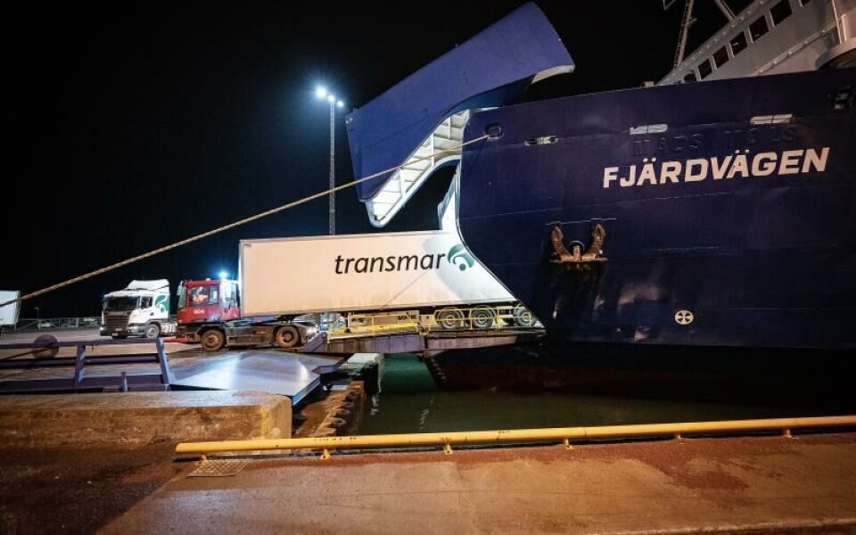 Sjöfart, transport, Lillgard, FjärdvägenFoto: DANIEL ERIKSSON