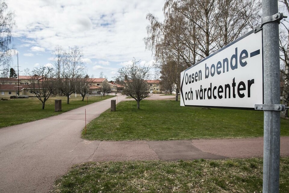 ”Någon kommun såg det nog som positivt och tyckte det var värt att ta i beaktande, men långt i från alla”, säger Jomalas kommundirektör Christian Dreyer. Oasen, äldrevård, vårdcenter