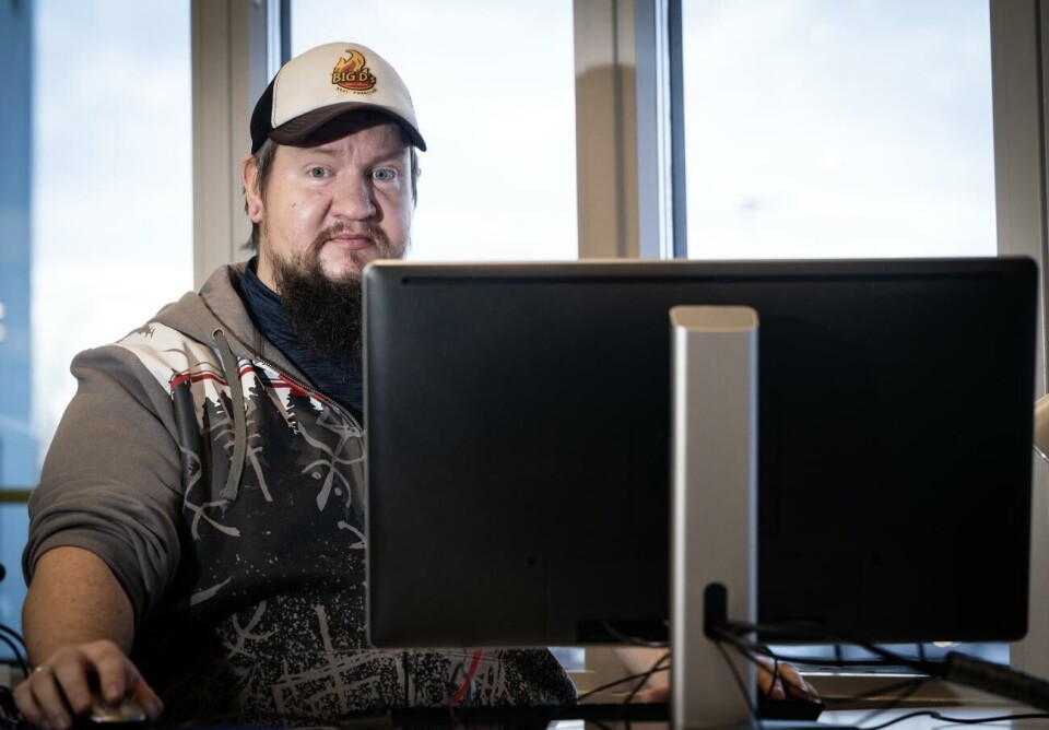 Jonas Marjanen gillar ordning och reda. Dessutom har han ett intresse för prylar och återbruk.