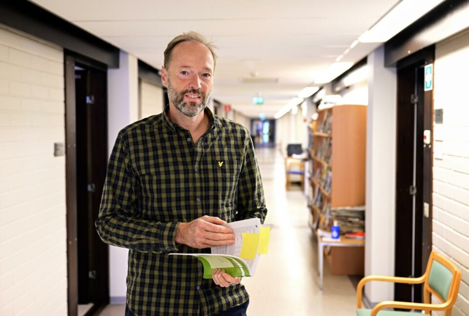 Byråchef Sölve Högman på landskapsregeringens jordbruksbyrå säger att intresset för ekologisk produktion finns, men efterfrågan på produkterna har minskat.