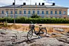 300722 , 30072022 , 20220730 , Agniezka Pokrywka , Humberto Dugue , konstnärligt vistelsestipendium i Eckerö post och tullhus , konstnärer, konstnärstipendiater , cykel