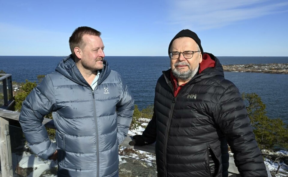 Kommunstyrelse tar inte ställning till vindkraften Daniel Mattsson och Anders Jansson är två av initiativtagarna till skrivelsen.