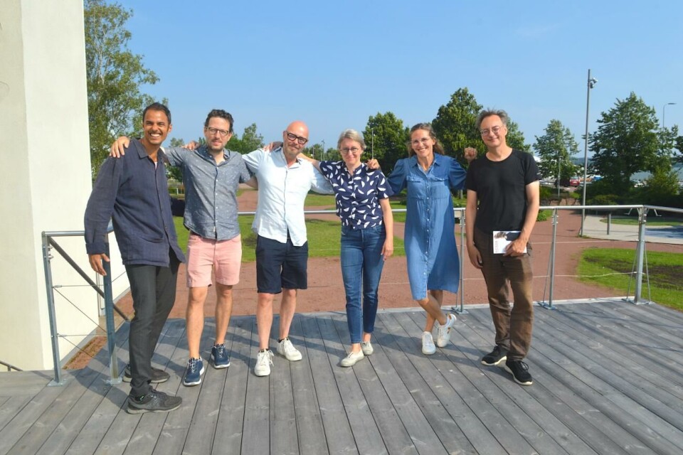 Joakim Stephenson, Peter Friis Johansson, Jonas S Bohlin, Kati Raitinen, Cecilia Zilliacus och Patrik Komorowski ser fram emot att medverka i och sätta upp Katrina kammarmusik.