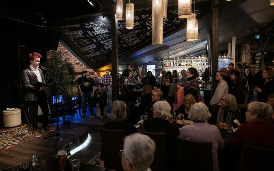 Mariehamns litteraturdagar, BakfickanFoto: DANIEL ERIKSSON