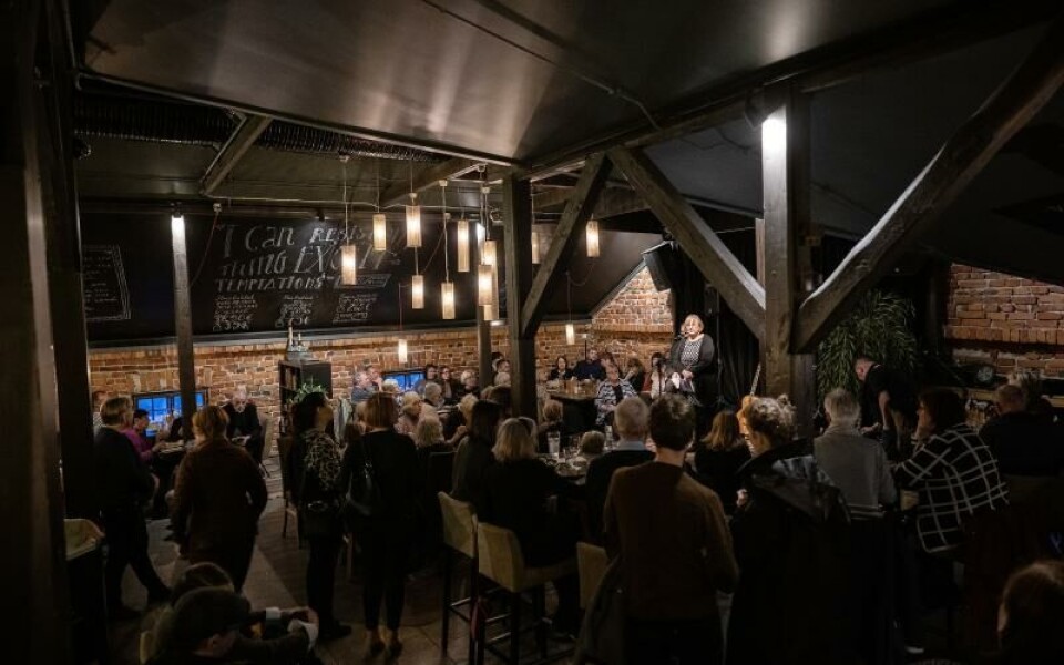 Mariehamns litteraturdagar, BakfickanFoto: DANIEL ERIKSSON