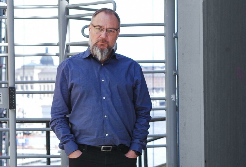 Thomas Holmström jobbar som it-säkerhetsspecialist på ett helt nytt bolag med kontor vid Slussen i Stockholm. Några detaljer om företaget kan han inte ge, annat än att det är ett start-up-bolag bestående av ett superhäftigt team med extremt duktiga personer. Thomas Holmström