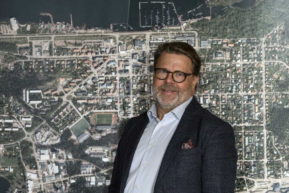 Svenska stadskärnors vd Björn Bergman föreläste på Åland i förra veckan. Innan föreläsningen gick han runt i centrum och samlade på sig intryck. Björn Bergman, Svenska stadskärnor.