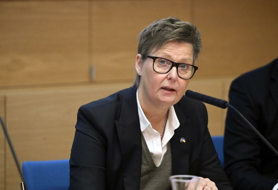 Ministern: Landskapet kan inte betala Vårdös fakturor utbildningsminister Annika Hambrudd (C) .Robert Jansson