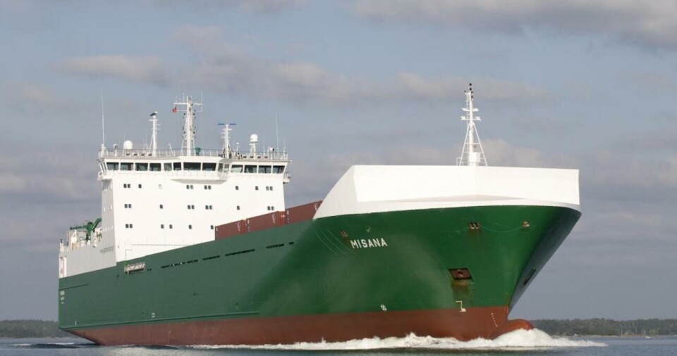 Mv Misana är ett av Godby Shippings två fartyg som i början på nästa år övergår till nya ägare.