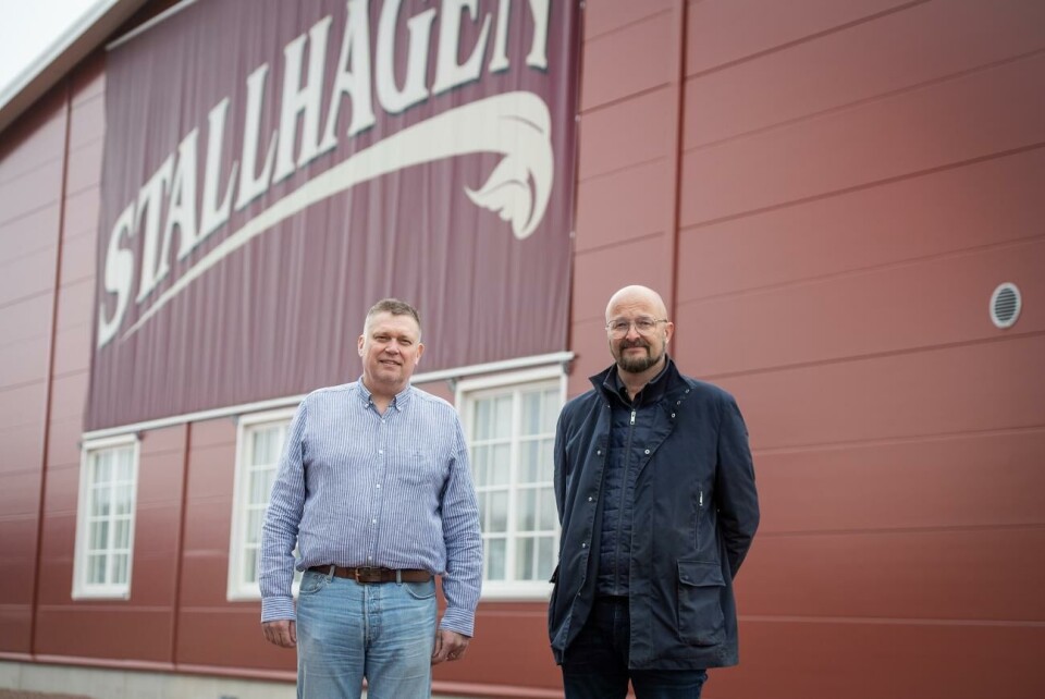 Både Dennis Jansson och Tommy Ruponen beskriver det senaste halvårets arbete som omfattande på alla möjliga sätt. Stallhagen, Dennis Jansson, Tommy Ruponen