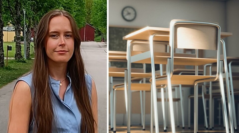 Annica Löfroth känner frustration över att hennes kommande lärarexamen inte ger henne full behörighet att arbeta på Åland – trots att mycket av det egna arbetet i utbildningen baserats på den åländska läroplanen.