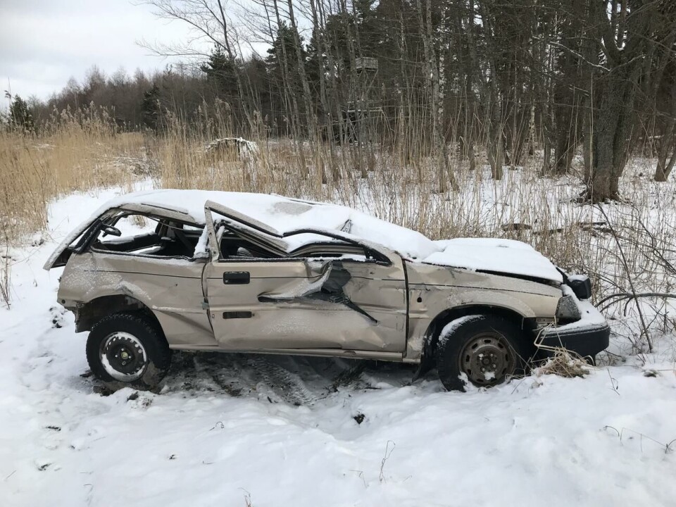 För bortstädning av skrotfordon, bland annat från skogar och andra områden, betalas ett stöd ut.