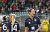 Sara Nordin avgjorde med sitt mål som betydde 2–0. @Foto:Staffan Lund