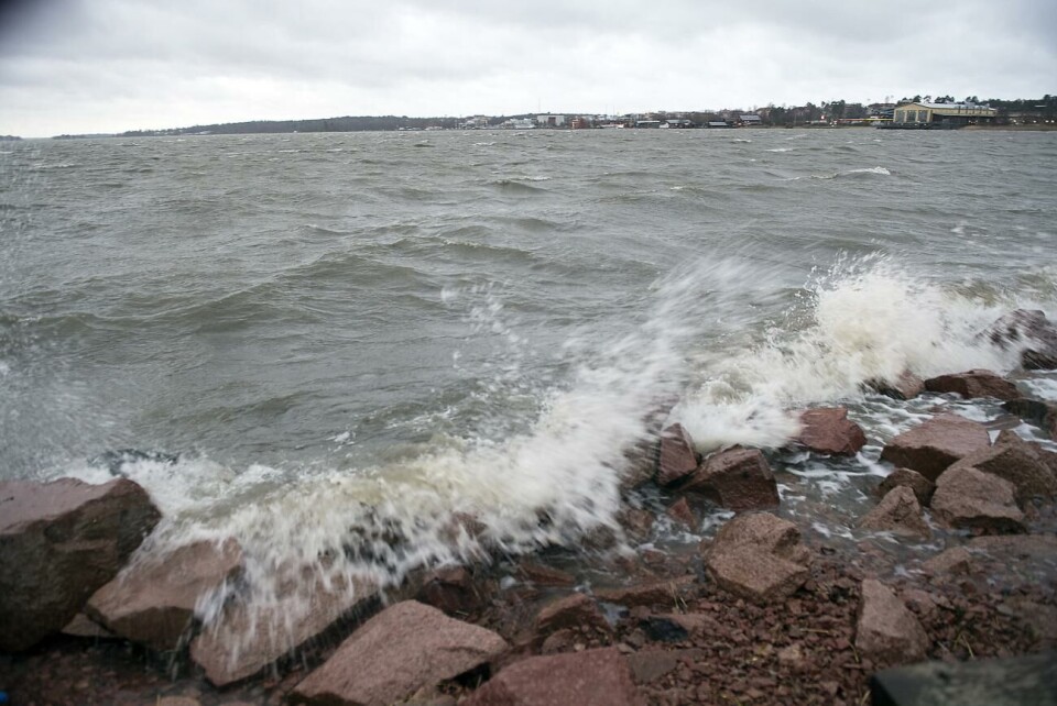 Meteorologiska institutet varnar för kraftiga vindar under helgen.