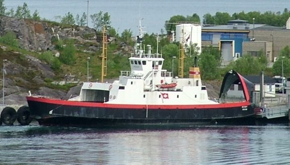 Brändö-Kumlingelinjens ms Bogoy har tekniskt fel.