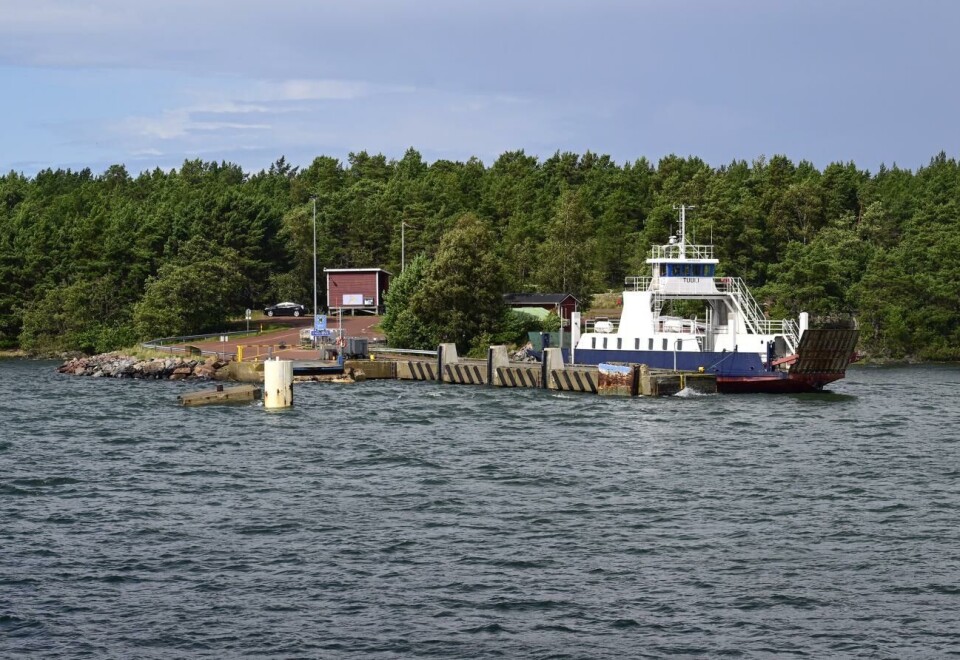 Ms Tuuli kolliderade i somras med en fritidsbåt.