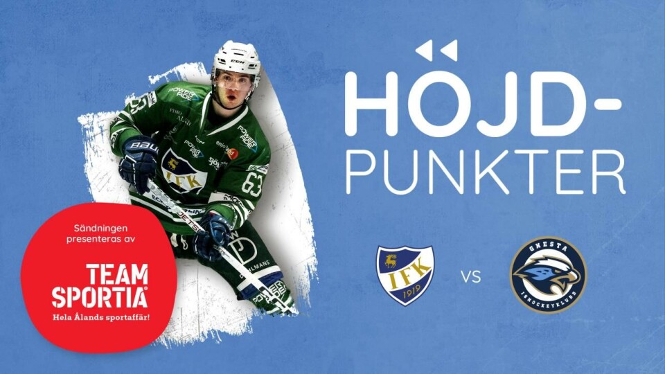 Se målen från IFK Hockeys match mot Gnesta