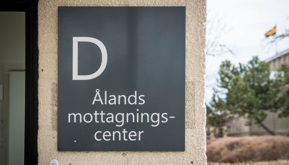 Ålands mottagningscenter stängs om ett halvår.