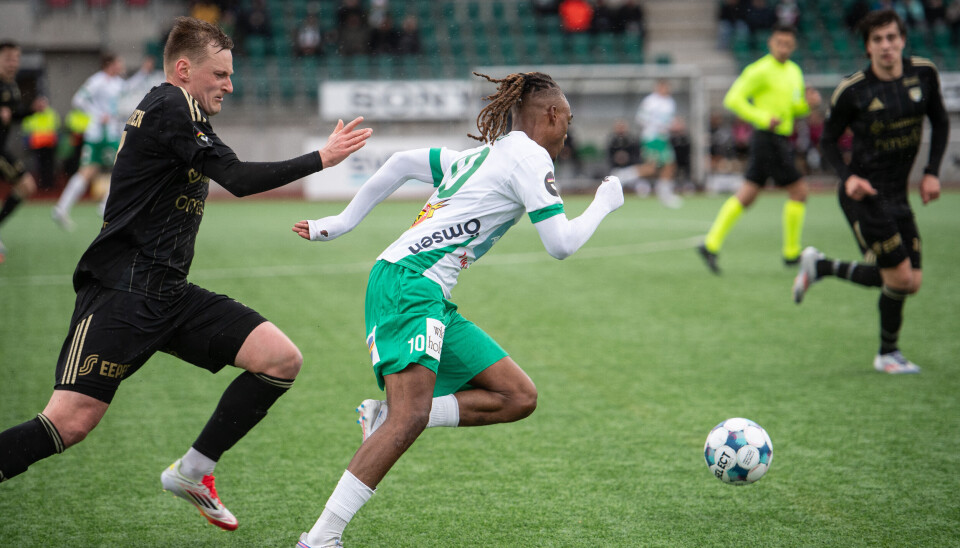 Yttern Hugo Cardoso var en av IFK:s bättre spelare hemma mot SJK.