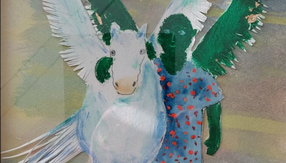 ”Pegaser och grön ängel” av Ann-Britt Eriksson.