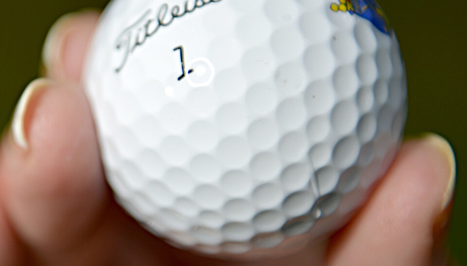 172 golfare träffade bollen under söndagen.