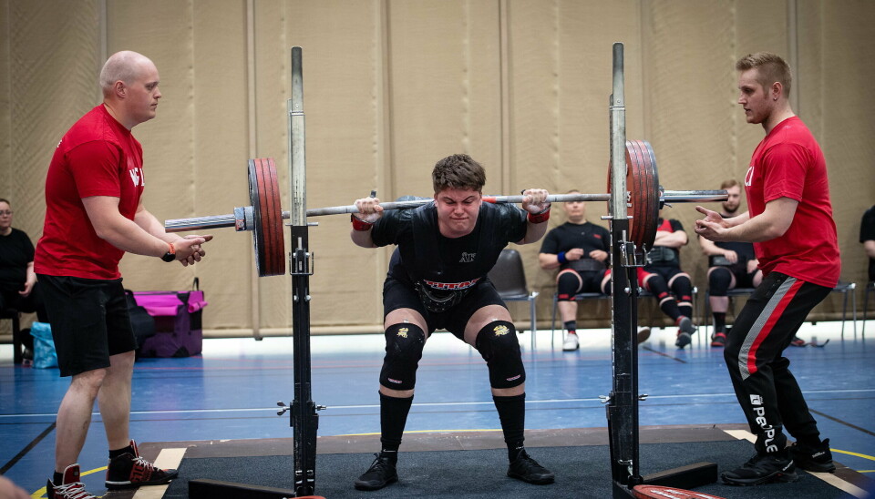 Aaron Nordberg lyfte hem ett NM-brons i helgen.