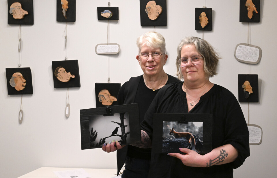 Marianne Asp Gottberg och Millen Samuelsson-Carlsson ställer ut på Galleriet.