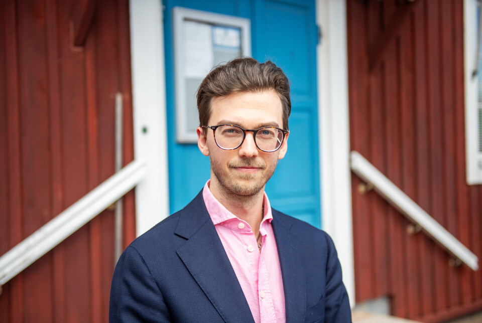 Kommundirektör Mattias Jansryd har lett Lumparland sedan 2018. Nu hoppas han att samarbetet med Mariehamn kan ske med respekt och på lika villkor.