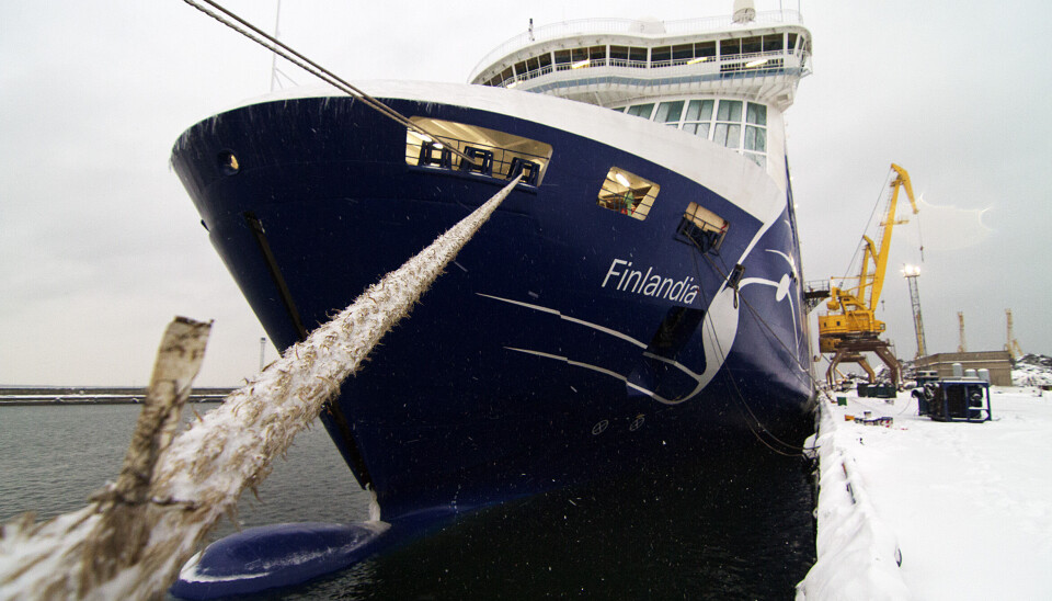 Gamla Finlandia anlände den 4 juni till Aliaga utanför Izmir för skrotning.