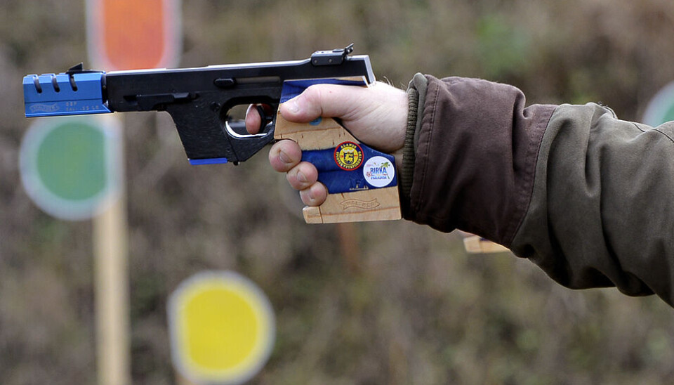 Fyra ålänningar i Handgun-FM