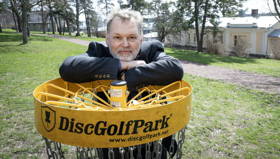 Mats Adamczak tror på Ålands discgolfförbunds chanser att få arrangera ungdoms-VM