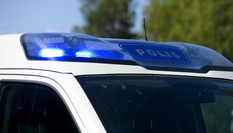 Polisen misstänker att föraren var narkotikapåverkad.