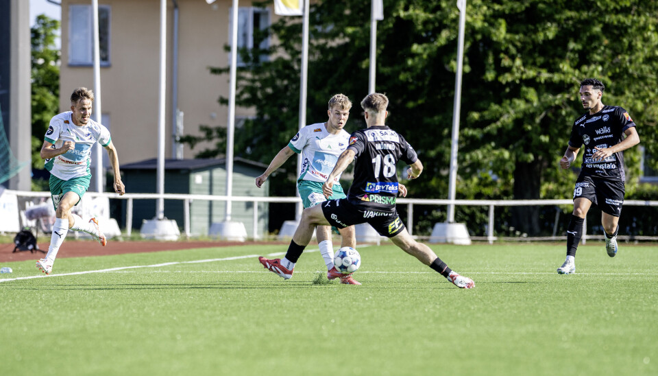 Så sent som förra veckans måndag spelade FC Haka 1–1 mot IFK Mariehamn på Wiklöf Holding Arena.