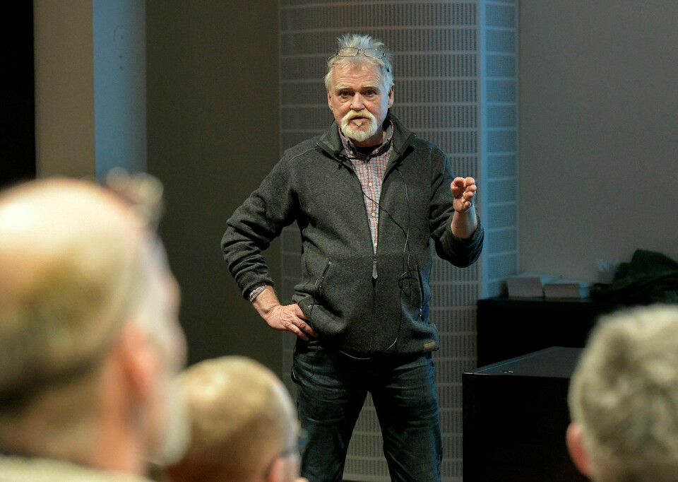 Mikael Kilpi är fascinerad av ejdrar och vill sprida kunskap om arten.